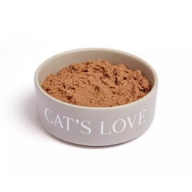 Cats Love Lata de Ternera y Pavo para Gato Comida húmeda para gatos Paté y Mousse para Gatos Patitas&co
