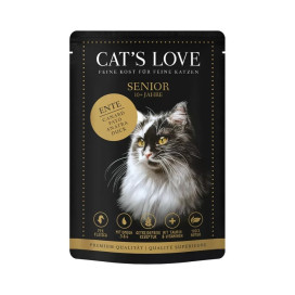 Cats Love Sobre de Pato para Gato Senior Comida húmeda para gatos Patitas&co