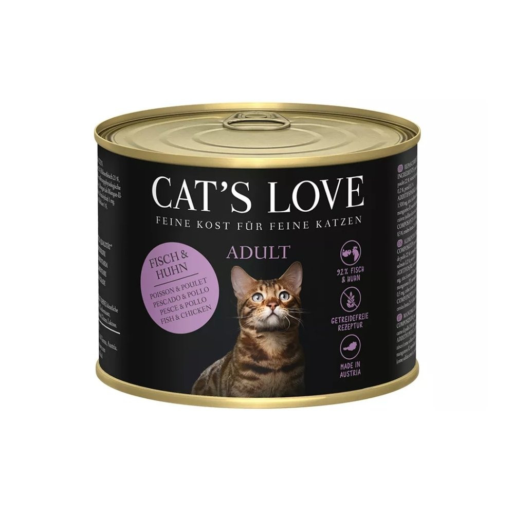 Cats Love Pescado y Pollo