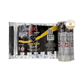 Alpha Spirit Ristra Sabor a Pollo (16 barritas) para Perros Snacks Saludables para Perros Patitas&co