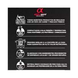 Alpha Spirit Snack Ristra de Pescado (16 barritas) para Perros Snacks Saludables para Perros Caracteristica Marca Patitas&co