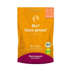 Herrmann´s Sobre Bio de Ganso para Gato Comida húmeda para gatos Patitas&co Herrmann´s Sobre Bio de Ganso para Gato Comida húmeda para gatos Patitas&co