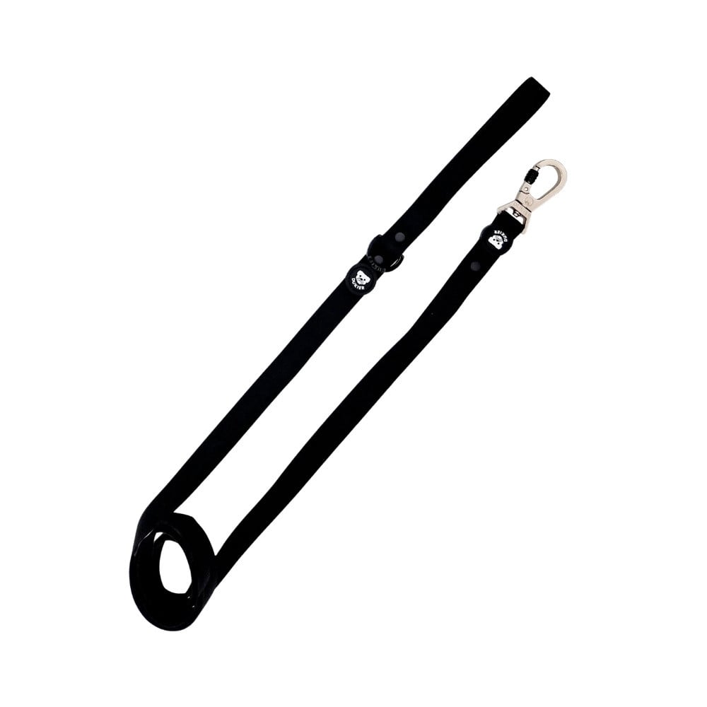 Dukier Correa Waterproof Negro para Perros Collar, Correa y Arnes Perro Patitas&co