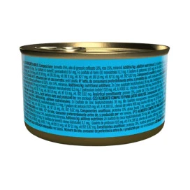 Schesir Lata de Atún al Natural para Gatos Comida en Salsa y Gelatina para Gatos Patitas&co