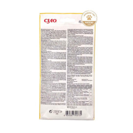 Churu Snack Natural Pollo con Queso (4x14g) para Gatos Snacks para Gatos Patitas&co