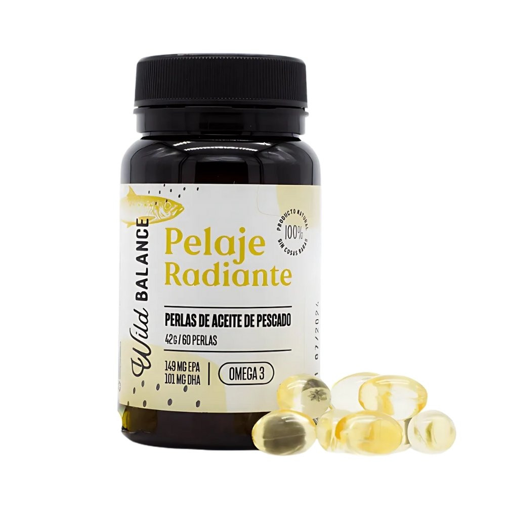 Wild Balance Pelaje Radiante (Cápsulas omega 3) Vitaminas para Perros y otros Suplementos Patitas&co Wild Balance Pelaje Radiante (Cápsulas omega 3) Vitaminas para Perros y otros Suplementos Patitas&co