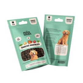 Milo y Lola Snacks Dentales para Perro Snacks Saludables para Perros Patitas&co