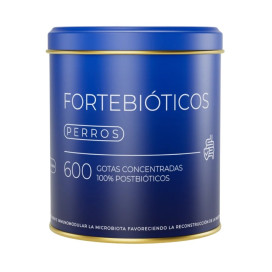 Fortebióticos Gotas Postbióticas para Gato 600 gotas 300ml. Probióticos y Prebióticos para Perros Patitas&co