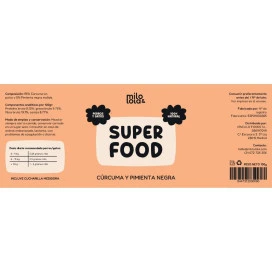 Milo Y Lola Suplemento Curcuma y Pimienta para Perros y Gatos Vitaminas para Perros y otros Suplementos Patitas&co