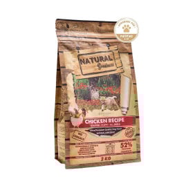 Natural Greatness Pienso Natural de Pollo para Perros Cachorros Pienso para Cachorros Patitas&co