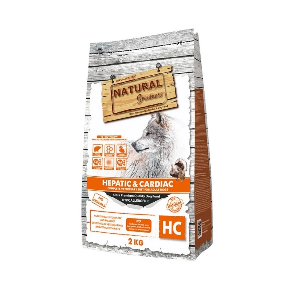 Natural Greatness Hepatic & Cardiac Pienso Natural para Perros Pienso para Perros Patitas&co