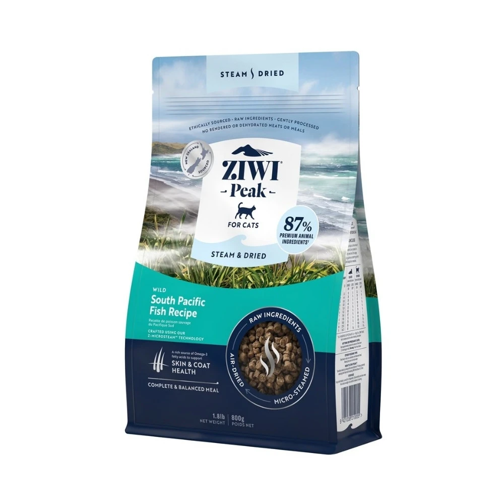 Ziwi Peak Steam & Dried Pienso de Pescado para Gato Patitas&co Patitas&co