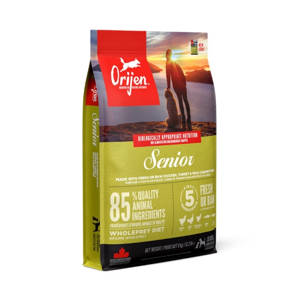 Orijen Senior Pienso Natural Alto en Proteína para Perros Pienso para Perros Patitas&co