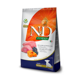 Farmina ND Pumpkin Pienso Natural sabor Cordero para Perros Puppy Mini Pienso para Perros Patitas&co