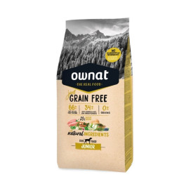 Ownat Just Junior Pienso Natural Grain Free para Perro Cachorro Pienso para Perros Patitas&co
