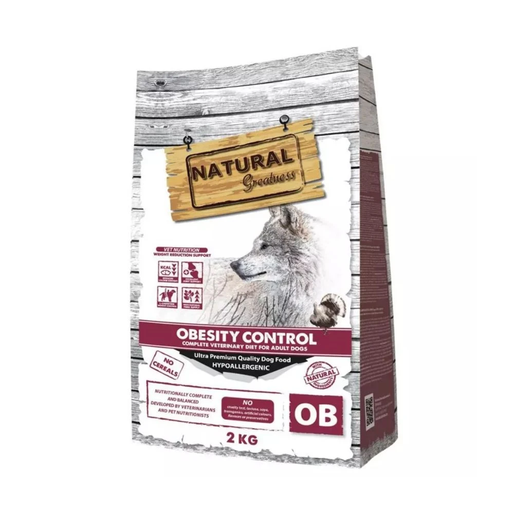 Natural Greatness VET Obesity Pienso Natural Perro Pienso para Perros Patitas&co