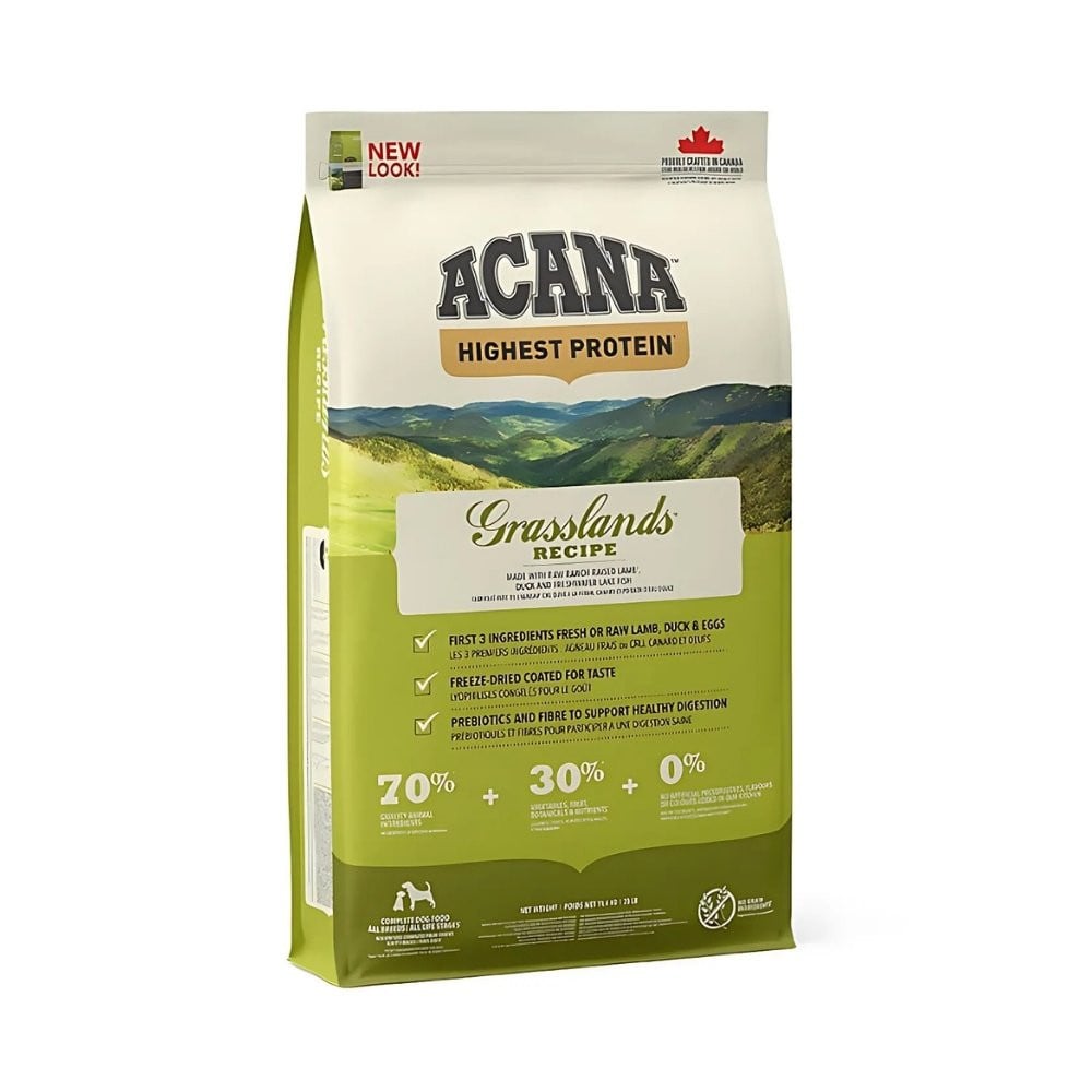 Acana Grasslands Pienso Natural para Perros Pienso para Perros Patitas&co