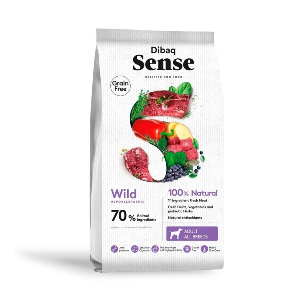 Dibaq Sense Wild Pienso de Ciervo y Jabalí