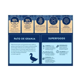 Instinto Pienso Natural de Pato de Granja para Perro Pienso para Perros Patitas&co