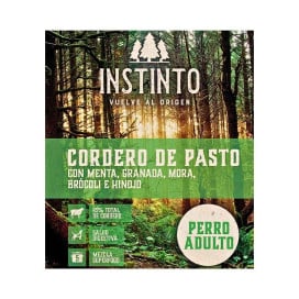 Instinto Pienso Natural de Cordero de Pasto para Perro Pienso para Perros Patitas&co