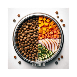 Instinto Pavo de Corral Pienso Natural para Perro Adulto Pienso para Perros Patitas&co