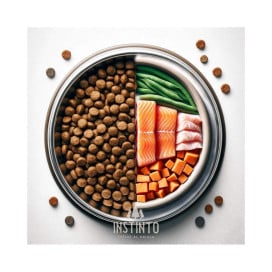 Instinto Pienso Natural de Salmón Escocés para Perro Cachorro Pienso para Cachorros Patitas&co