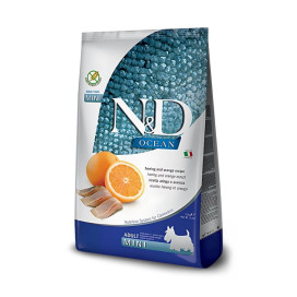 Farmina ND Ocean Adult Mini Arenque y Naranja Pienso Perro Pienso para Perros Patitas&co