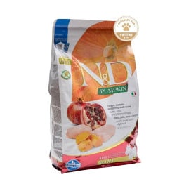 Farmina ND Pumpkin Adult Mini Pollo y Granada Perro Pienso para Perros Patitas&co