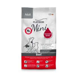 Platinum Mini Pienso Semihúmedo de Ternera para Perro Pequeño Pienso para Perros Patitas&co