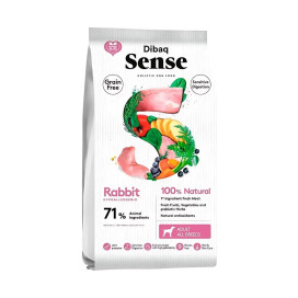 Dibaq Sense Pienso de Conejo para Perros con Digestiones Sensibles Pienso para Perros Patitas&co