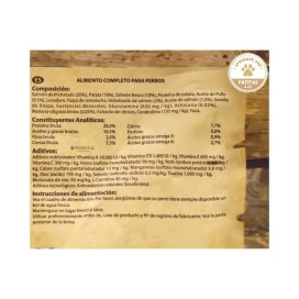 Natural Greatness Pienso de Salmón para Perro de Raza Pequeña Pienso para Perros Patitas&co