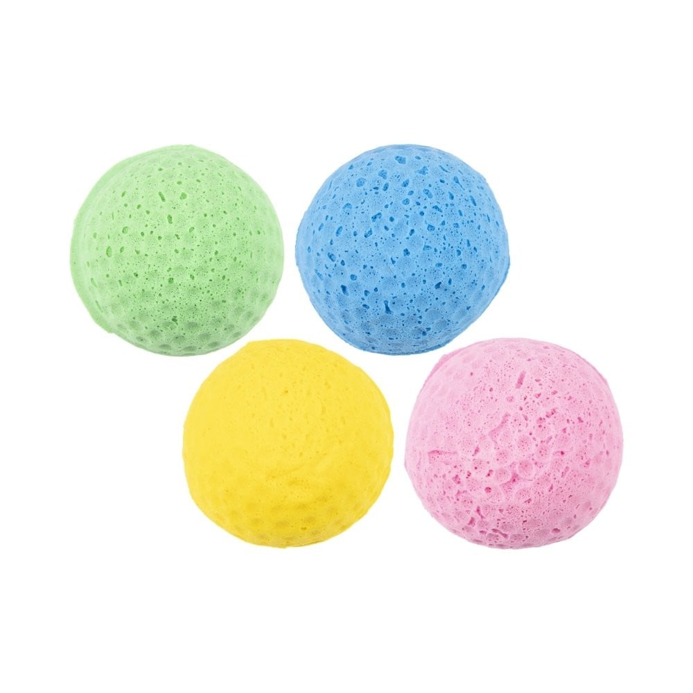 Flamingo Pelota de Goma Espuma para Gatos 4 cm