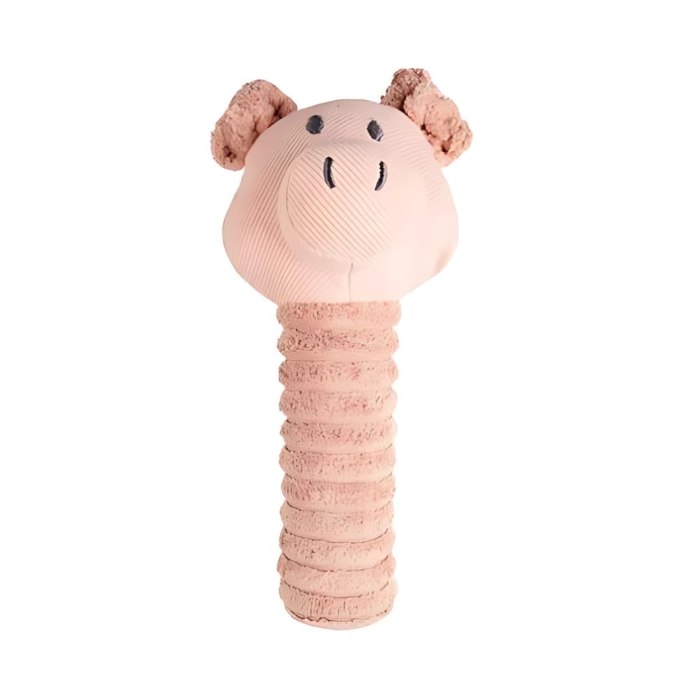 Peluche Suave de Cerdito Rosa para Perros (21cm) Juguetes para perros Patitas&co