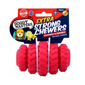 Doggy Masters Juguete Strong Chewers Rojo Juguetes para perros Patitas&co
