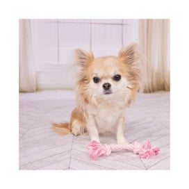 Flamingo Cuerda con Nudos Rosa Para Perros Juguetes para perros Patitas&co