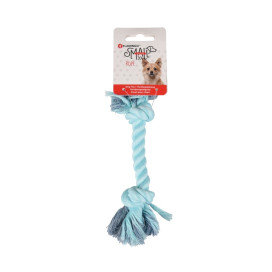 Flamingo Cuerda con 2 Nudos Color Turquesa para Perros Pequeños Juguetes para perros Patitas&co