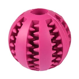 Flamingo Pelota Dental de Goma para Perro 7cm Juguetes para perros Patitas&co