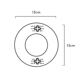 Retorn Juguete Rub Fly para Perro Juguetes para perros Patitas&co