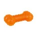 Juguete Toyfastic Hueso Rellenable Naranja para Perros
