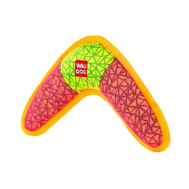 Waudog Juguete Boomerang Rosa para Perros Juguetes para perros Patitas&co