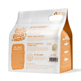 Kit Cat 2nd Chance Arena con Cáscara de Guisante y Yuca para Gato Patitas&co Patitas&co