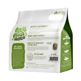 Kit Cat Arena 2nd Chance con Hojas de Té Verde Guisante y Yuca Arena, areneros y empapadores para gatos Patitas&co