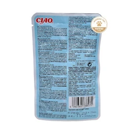 Churu Ciao Broth Caldo de Pollo con Vieiras para Gato Caldos y Toppers para Gatos Patitas&co