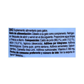 Churu Ciao Broth Caldo de Pollo con Atún para Gatos Comida húmeda para gatos Patitas&co Churu Ciao Broth Caldo de Pollo con Atún para Gatos Comida húmeda para gatos Patitas&co