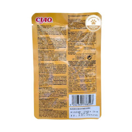 Ciao Bisque Sobre de Atún y Salmón para Gatos Snacks para Gatos Patitas&co Ciao Bisque Sobre de Atún y Salmón para Gatos Snacks para Gatos Patitas&co