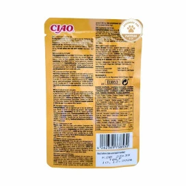 Ciao Bisque Sobre de Pollo para Gatos Snacks para Gatos Patitas&co
