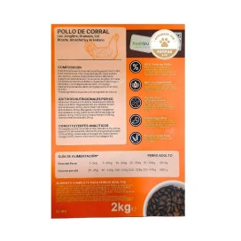 Instinto Pienso de Pollo de Corral para Perros Pienso para Perros Patitas&co