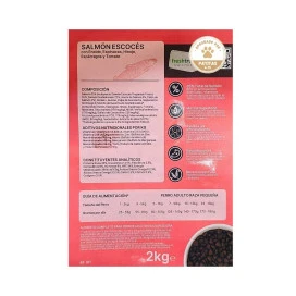 Instinto Pienso Natural de Salmón Escocés para Perro de Raza Pequeña Pienso para Perros Patitas&co