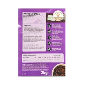 Instinto Pienso Natural de Pato de Granja para Perro Pienso para Perros Patitas&co