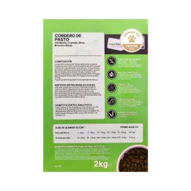 Instinto Pienso Natural de Cordero de Pasto para Perro Pienso para Perros Patitas&co
